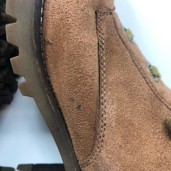Dr. Scholl’s Ranger Combat Boots Faux Suede Sz 7.5 - Picture 8 of 8